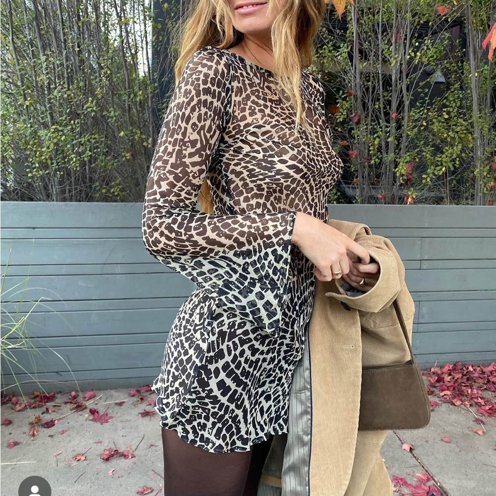 ISO Stone Cold Fox Baiser Mini Dress